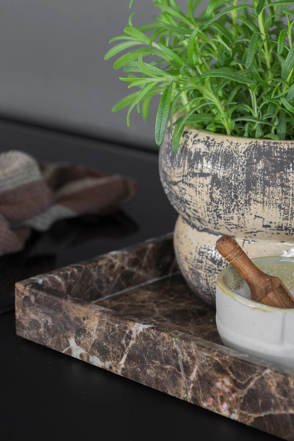 Large Marble Decorative Tray